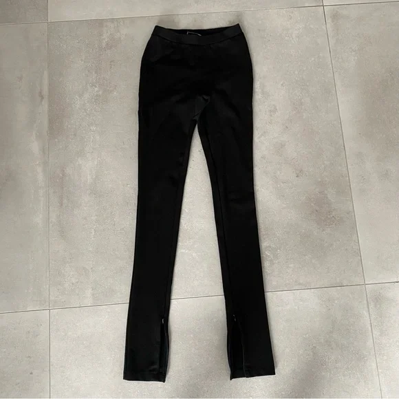 RAGDOLL MID RISE LEGGINGS WITH SLIT - Picture 2 of 4